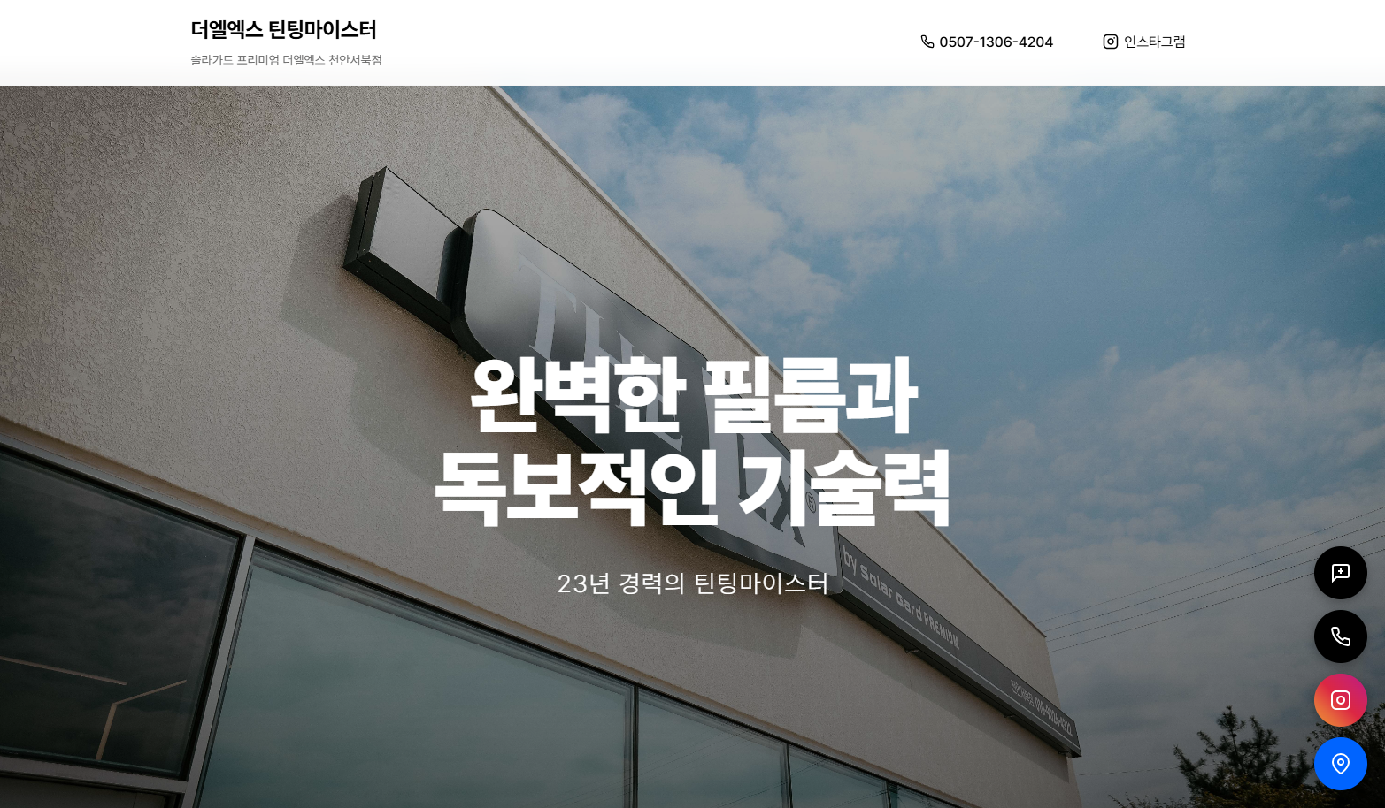 더엘엑스 틴팅마이스터